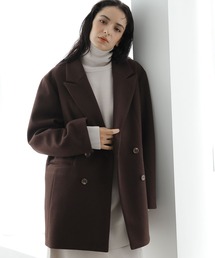 ウーリーテックダブルテーラーコート / 281717