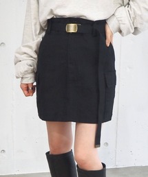 tiptop | 【web限定選べる2サイズ】ガチャベルト付きカーゴミニスカート(スカート)