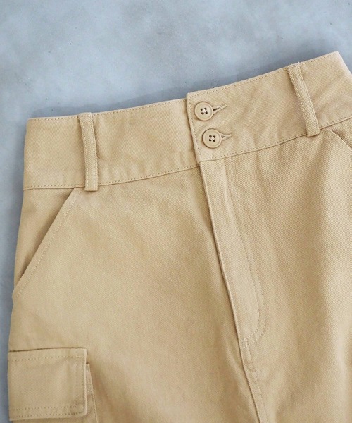 tiptop(ティップトップ)の「【2サイズ展開】ガチャベルト付きカーゴミニスカート【web限定Sサイズあり】(スカート・レディース・ブラック/ベージュ/カーキ・S/M)」の11枚目の写真
