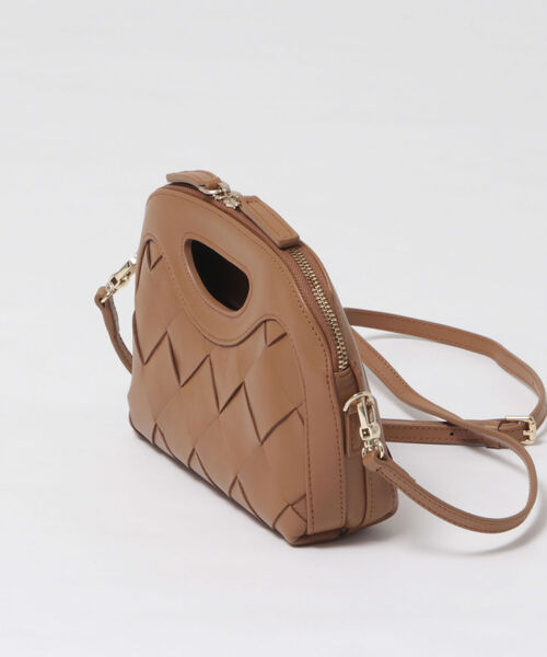 PELLICO（ペリーコ）の「【PELLICO/ ペリーコ】INTRECCIATO MINIME（ハンドバッグ・レディース・ネイビー/キャメル/ワイン・FREE）」の9枚目の写真