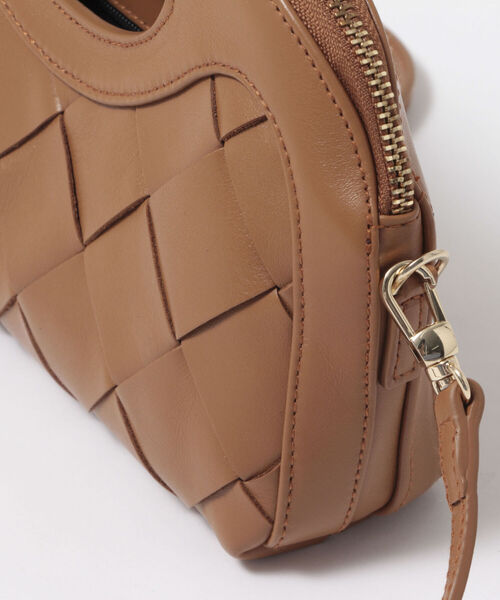 PELLICO（ペリーコ）の「【PELLICO/ ペリーコ】INTRECCIATO MINIME（ハンドバッグ・レディース・ネイビー/キャメル/ワイン・FREE）」の11枚目の写真