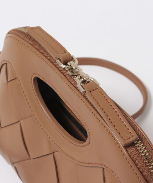 PELLICO（ペリーコ）の「【PELLICO/ ペリーコ】INTRECCIATO MINIME（ハンドバッグ・レディース・ネイビー/キャメル/ワイン・FREE）」の13枚目の写真