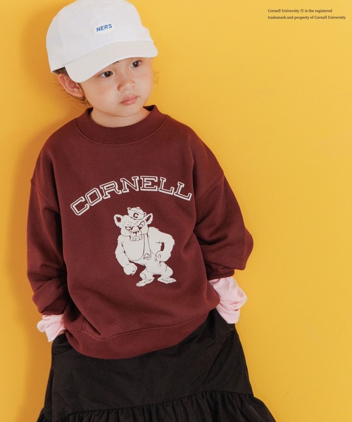 LOWRYS FARM(ローリーズファーム)の「カレッジウラケ 162718(スウェット・キッズ・バーガンディー/グレー/ネイビー/オフホワイト・110cm/130cm/120cm/150cm/140cm)」の15枚目の写真