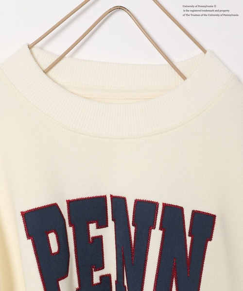 LOWRYS FARM(ローリーズファーム)の「カレッジウラケ 162718(スウェット・キッズ・バーガンディー/グレー/ネイビー/オフホワイト・110cm/130cm/120cm/150cm/140cm)」の20枚目の写真