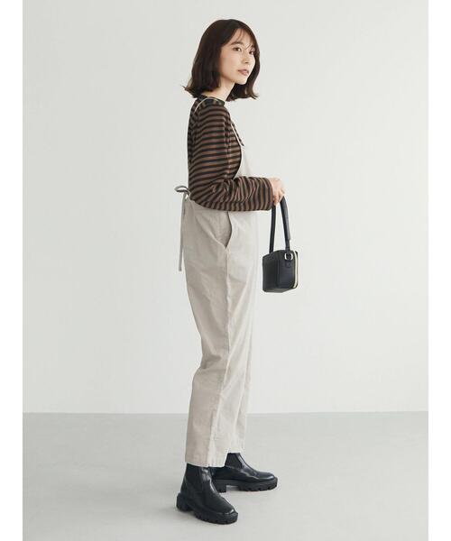 Green　Parks（グリーンパークス）の「コーデュロイキャミサロペット（サロペット/オーバーオール・レディース・グレイッシュベージュ/ブラウン・FREE）」の16枚目の写真