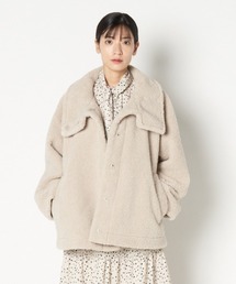 HELIOPOLE | STAND UP COLLAR BOA SHORT BZ(ブルゾン)