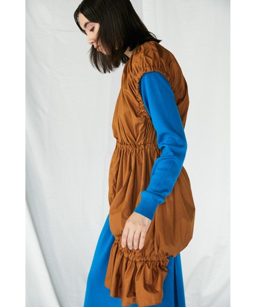 ENFOLD（エンフォルド）の「C/Siタイプライター CANDY PULLOVER（その他トップス・レディース・ブラック/キャメル・38）」の7枚目の写真