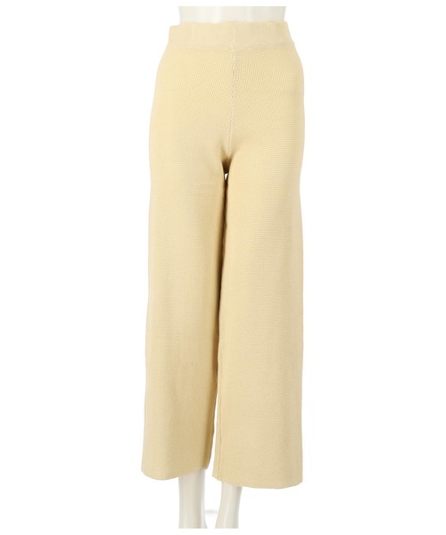 anap mimpi（アナップミンピ）の「ワッフルニットユッタリパンツ（その他パンツ・レディース・アイボリー/ダークブラウン/ベージュ/ミント・FREE）」の13枚目の写真