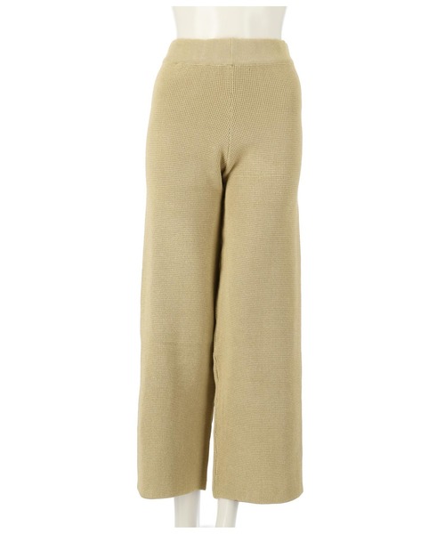 anap mimpi（アナップミンピ）の「ワッフルニットユッタリパンツ（その他パンツ・レディース・アイボリー/ダークブラウン/ベージュ/ミント・FREE）」の14枚目の写真