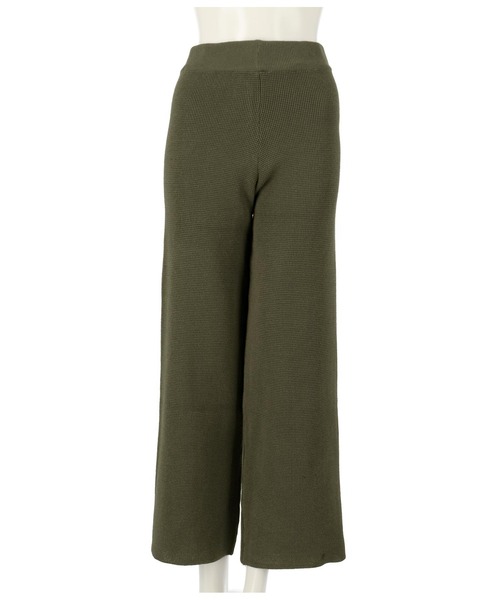 anap mimpi（アナップミンピ）の「ワッフルニットユッタリパンツ（その他パンツ・レディース・アイボリー/ダークブラウン/ベージュ/ミント・FREE）」の15枚目の写真