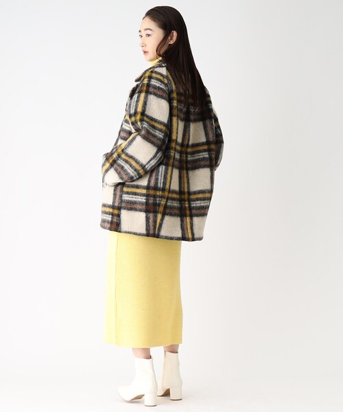 【COFIL／コフィル】ミドルゲージナローニットスカート