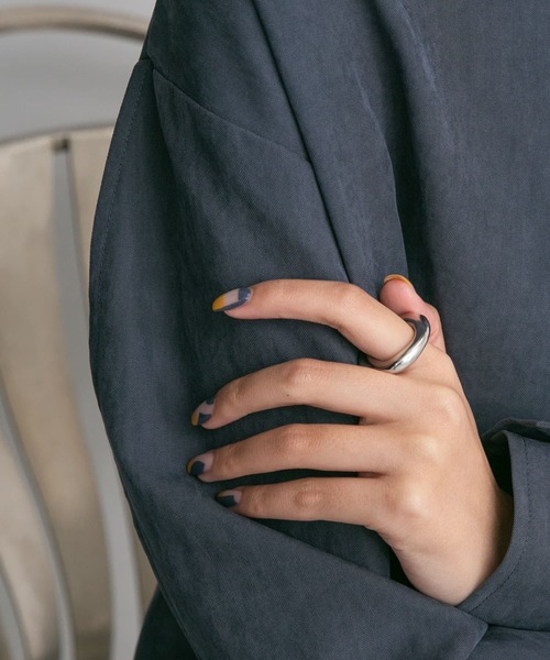 KBF（ケイビーエフ）の「マルチWAYリングネックレス（ネックレス・レディース・シルバー/ゴールド・ONE）」の5枚目の写真