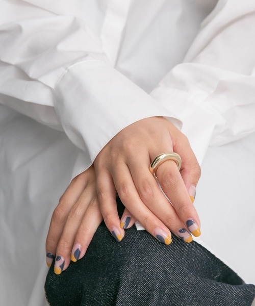 KBF（ケイビーエフ）の「マルチWAYリングネックレス（ネックレス・レディース・シルバー/ゴールド・ONE）」の7枚目の写真