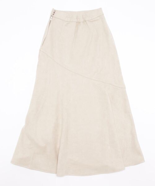 ANDGEEBEE（アンジービー）の「フェイクスウェードスカート（スカート・レディース・ブラック/アイボリー・MEDIUM）」の11枚目の写真