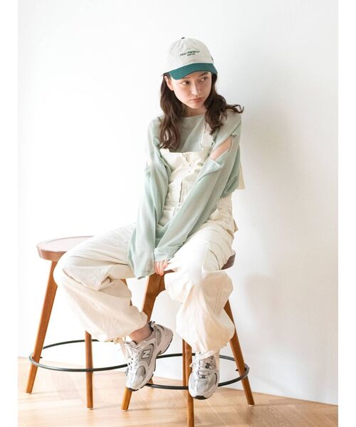 NEW ERA（ニューエラ）の「【NEW ERA/Ungrid】バイカラーキャップ（キャップ・レディース・レッド/ブルー/グリーン・FREE）」の7枚目の写真