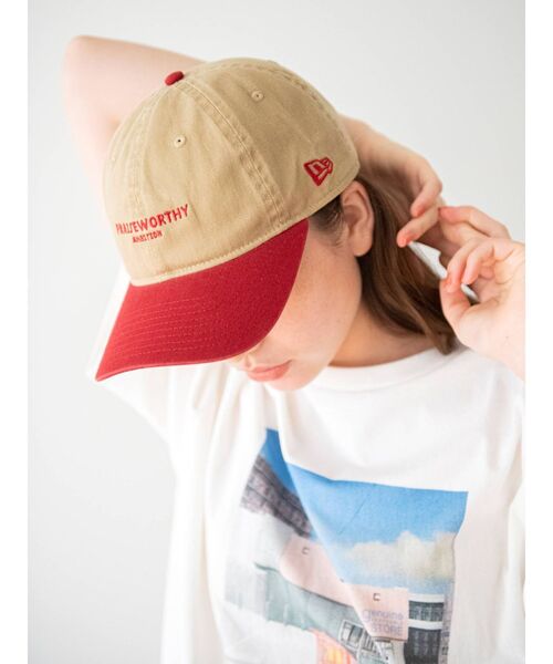 NEW ERA（ニューエラ）の「【NEW ERA/Ungrid】バイカラーキャップ（キャップ・レディース・レッド/ブルー/グリーン・FREE）」の15枚目の写真