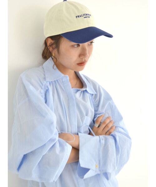 NEW ERA（ニューエラ）の「【NEW ERA/Ungrid】バイカラーキャップ（キャップ・レディース・レッド/ブルー/グリーン・FREE）」の21枚目の写真