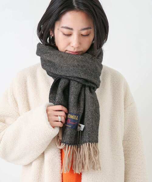 TWEED MILL（ツイードミル）の「TWEED MILL Lambswool Stole（マフラー