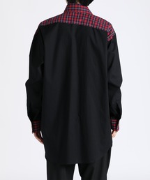 ヴィヴィアンウエストウッド MAN 中古 / チェック ビッグオジークラークシャツ  ブラック  O-25-06-15-008-bl-IG-ZY ヴィヴィアンウエストウッド MAN 中古 / チェック ビッグオジー