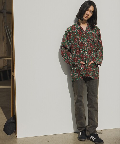 BEAMS(ビームス)の「BEAMS / ダスティー デニム パンツ(デニムパンツ・メンズ・インディゴブルー/チャコールグレー・L/XL/S/M)」の9枚目の写真