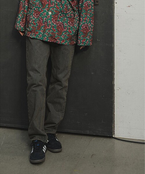 BEAMS(ビームス)の「BEAMS / ダスティー デニム パンツ(デニムパンツ・メンズ・インディゴブルー/チャコールグレー・L/XL/S/M)」の3枚目の写真