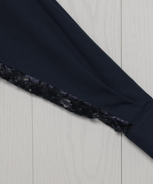 H BEAUTY&YOUTH◆LACE SHIRT/長袖シャツ/--/コットン/ネイビー/1611-299-2339 H BEAUTY&YOUTH(エイチビューティアンドユース) / LACE SHIRT