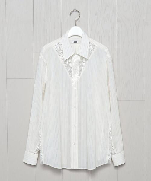 BEAUTY UNITED ホワイト長袖シャツ H BEAUTY&YOUTH UNITED ARROWS（エイチビューティーアンドユース