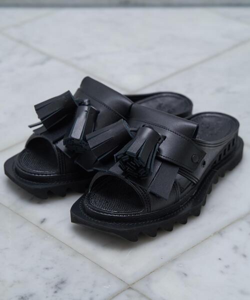 BENCH/ベンチ/BENSAN-D TUSSEL CHUNKY LOAFER SQUARE SHARKSOLE