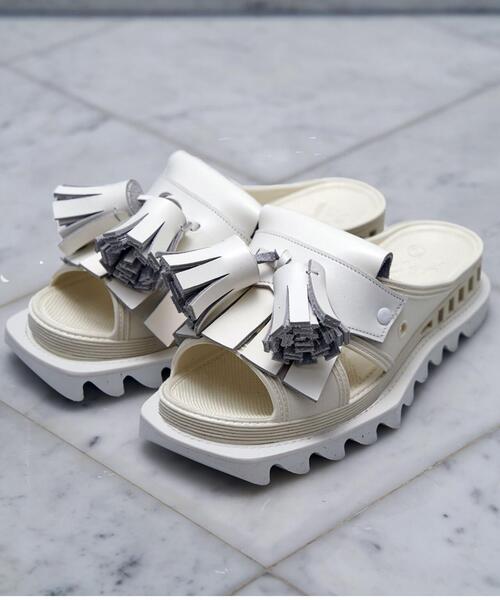 BENCH/ベンチ/BENSAN-D TUSSEL CHUNKY LOAFER SQUARE SHARKSOLE