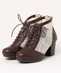 axes femme | チュールレースアップブーツ(ブーツ)