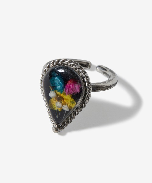 rehacer(レアセル)の「rehacer : Retro Tear Drop Ring / レトロ ティアドロップ リング(リング・メンズ・シルバー/ゴールド・#16/#14)」の3枚目の写真