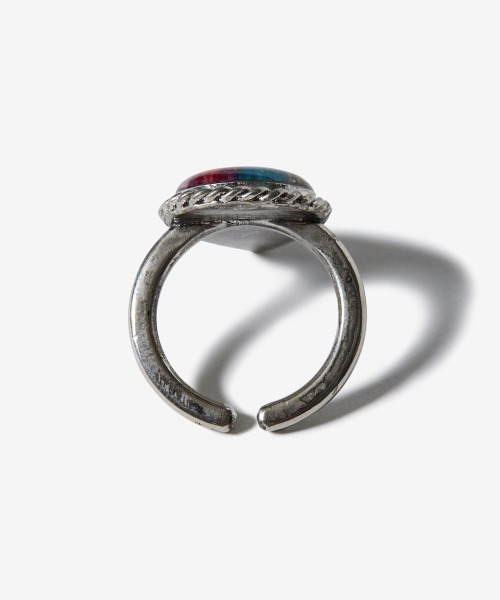rehacer(レアセル)の「rehacer : Retro Tear Drop Ring / レトロ ティアドロップ リング(リング・メンズ・シルバー/ゴールド・#16/#14)」の5枚目の写真