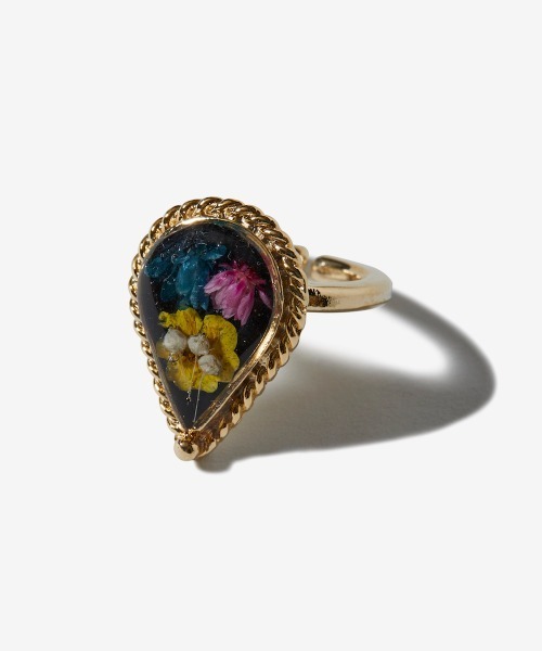 rehacer(レアセル)の「rehacer : Retro Tear Drop Ring / レトロ ティアドロップ リング(リング・メンズ・シルバー/ゴールド・#16/#14)」の4枚目の写真