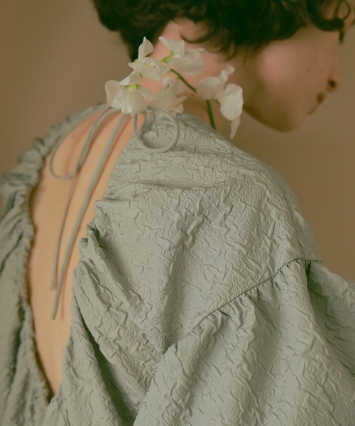 【EFOLE】バックオープンワンピース