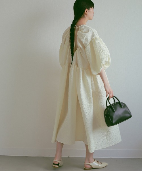 【EFOLE】バックオープンワンピース