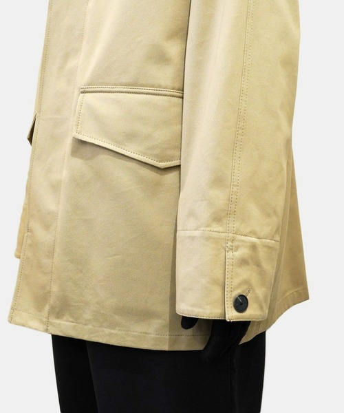 ATON（エイトン）の「【ATON】WEST POINT STAND FIELD COAT
