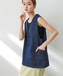 SENSE OF PLACE by URBAN RESEARCH | Vネックデニムジレ(ベスト)