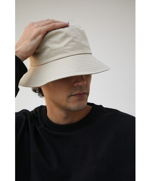 AZUL by moussy（アズールバイマウジー）の「BUCKET HAT/バケットハット（ハット・メンズ・ブラック/ライトブルー/ベージュ・FREE）」の3枚目の写真