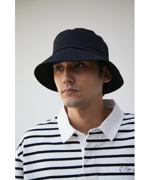 AZUL by moussy（アズールバイマウジー）の「BUCKET HAT/バケットハット（ハット・メンズ・ブラック/ライトブルー/ベージュ・FREE）」の8枚目の写真