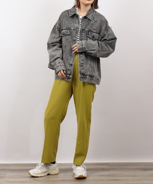 Jungle Storm(ジャングルストーム)の「3rdタイプBIG Gジャン unisex(デニムジャケット・メンズ・ブラック/サックスブルー・L/M)」の8枚目の写真