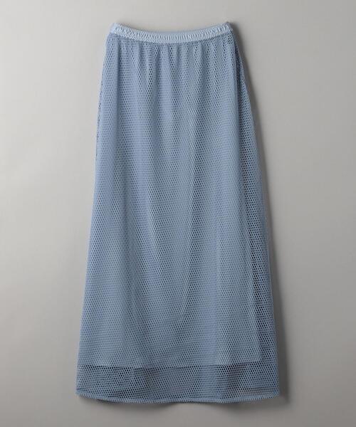 BEAUTY&YOUTH UNITED ARROWS(ビューティーアンドユースユナイテッドアローズ)の「メッシュ レイヤード フレアスカート -ウォッシャブル-(スカート・レディース・ライトブルー/ブラック/ホワイト・S/M)」の17枚目の写真