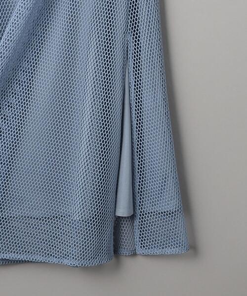 BEAUTY&YOUTH UNITED ARROWS(ビューティーアンドユースユナイテッドアローズ)の「メッシュ レイヤード フレアスカート -ウォッシャブル-(スカート・レディース・ライトブルー/ブラック/ホワイト・S/M)」の20枚目の写真