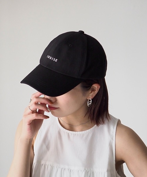 Riberry（リベリー）の「CRUISEロゴ刺繍キャップ（キャップ・レディース・ブラック/ベージュ/ホワイト・FREE）」の7枚目の写真