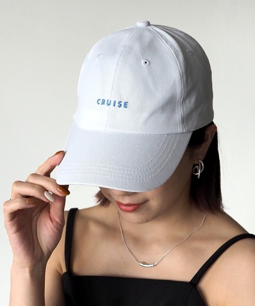 Riberry（リベリー）の「CRUISEロゴ刺繍キャップ（キャップ・レディース・ブラック/ベージュ/ホワイト・FREE）」の8枚目の写真