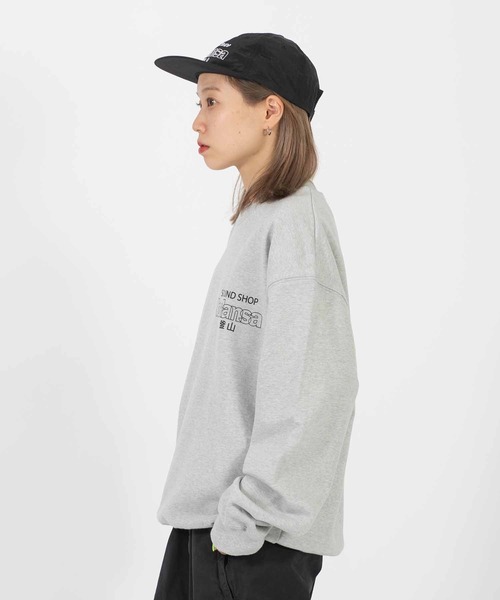 styles（スタイルス）の「BALANSA/SSB STANDARD LOGO CREWNECK（スウェット・メンズ・グレー・MEDIUM）」の4枚目の写真