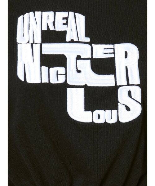 GYDA(ジェイダ)の「NICGERLOUS GG ショートTシャツ(Tシャツ/カットソー・レディース・ブラック/オフホワイト/グリーン・FREE)」の13枚目の写真