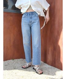 Ungrid | カットオフスリムテーパードデニム(デニムパンツ)