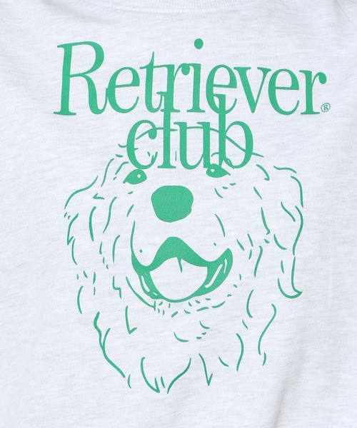 ALAND（エーランド）の「【UNISEX】Retriever Club／ラフィングクルーネック 2197653（スウェット・レディース・グリーン/チャコール・MEDIUM）」の20枚目の写真