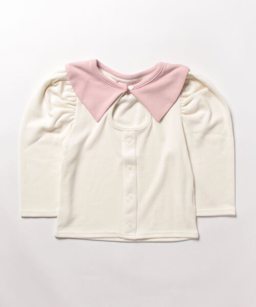 lilLilly - ピンクセーラーカラーシャツ　リルリリー lilLilly（リルリリー）｜シャツ/ブラウス（ピンク系）一覧 - WEAR