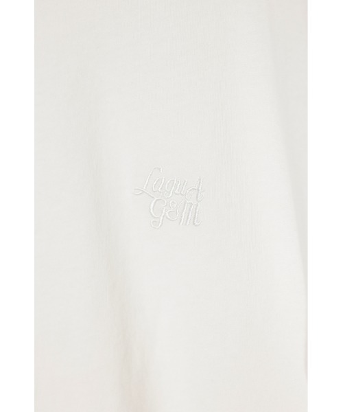 LAGUA GEM(ラグアジェム)の「LAGUA LOGO Tシャツ 23S(Tシャツ/カットソー・レディース・ライトブラック/ホワイト/杢グレー/カーキ/ネイビー系1・SMALL/X-SMALL/MEDIUM)」の6枚目の写真